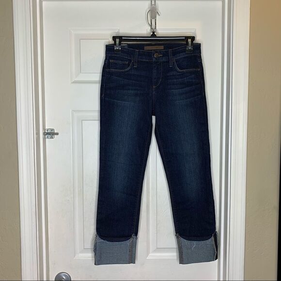 Joe’s Jeans Flawless Cuffed Crop Jean Size 25 NWT - Picture 2 of 15